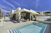 V4S1717, 3 Bedroom Bungalow with Private Pool and Roof Terrace - azahar model