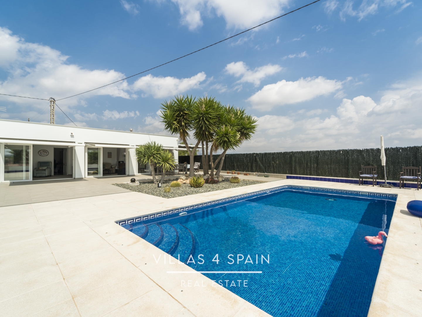 Detached 3 Bedroom Villa with private pool for sale in Pedanías Oeste, Aspe, Alicante