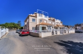 V4S2658, 2 Bed 2 Bath Semi-Detached Corner Villa with Sea Views in La Mata, Torrevieja