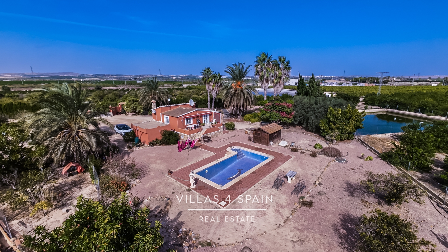 3 bed 2 bath country villa with private pool located in san miguel de salinas 10min to orihuela costa beaches