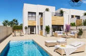 V4S2739, 3 Bedroom 3 bath Villa with private pool in Benijofar 