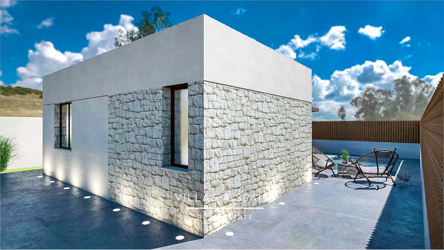 2 Bed 2 Bath New Build Villa in Fortuna 