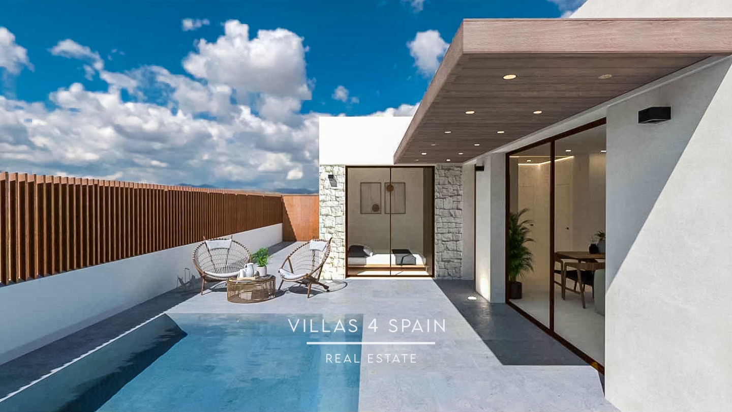 2 Bed 2 Bath New Build Villa in Fortuna 