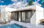 V4S2778, 2 Bed 2 Bath New Build Villa in Fortuna 