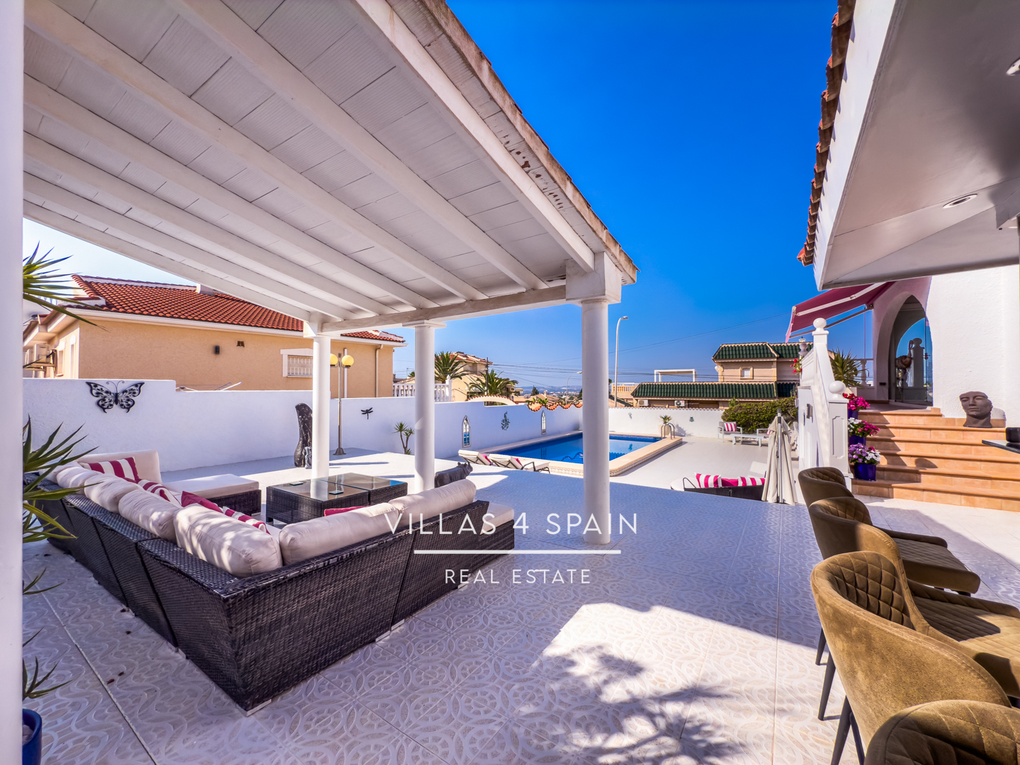 Resale - 4 Bed 4 Bath Villa with Private Pool and Garage Parking in Ciudad Quesada - CALLE PICASSO - Alicante Resale - 4 Bed 4 Bath Villa with Private Pool and Garage Parking in Ciudad Quesada - CALLE PICASSO - Alicante