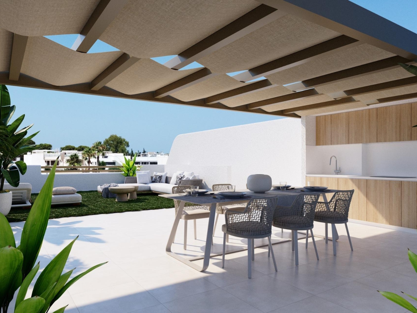 3 Bedroom 2 Bathroom Bungalow in San Pedro del Pinatar