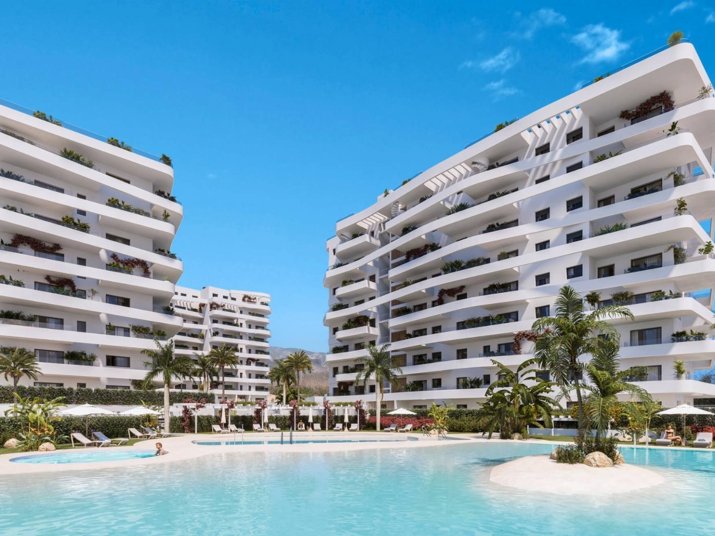 2 Bedroom 2 Bathroom Apartment in Villajoyosa