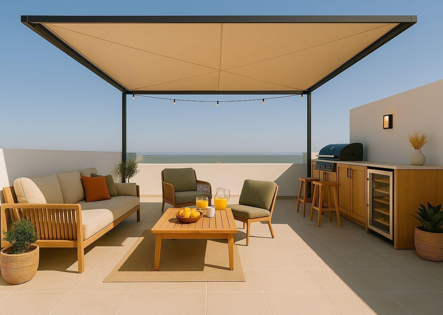 3 Bedroom 2 Bathroom penthouse in Guardamar del Segura