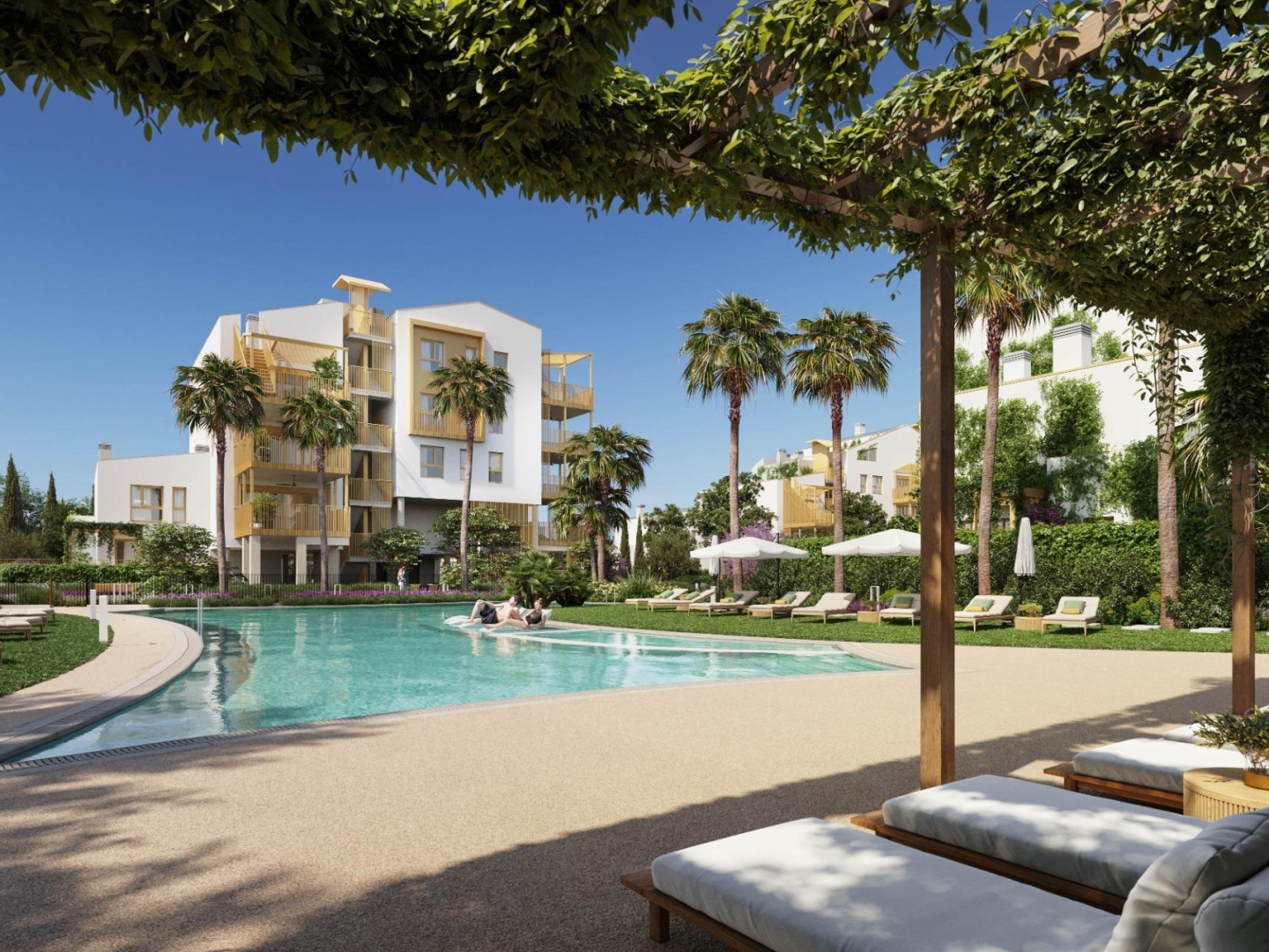 2 Bedroom 3 Bathroom Ground floor apartment in Denia