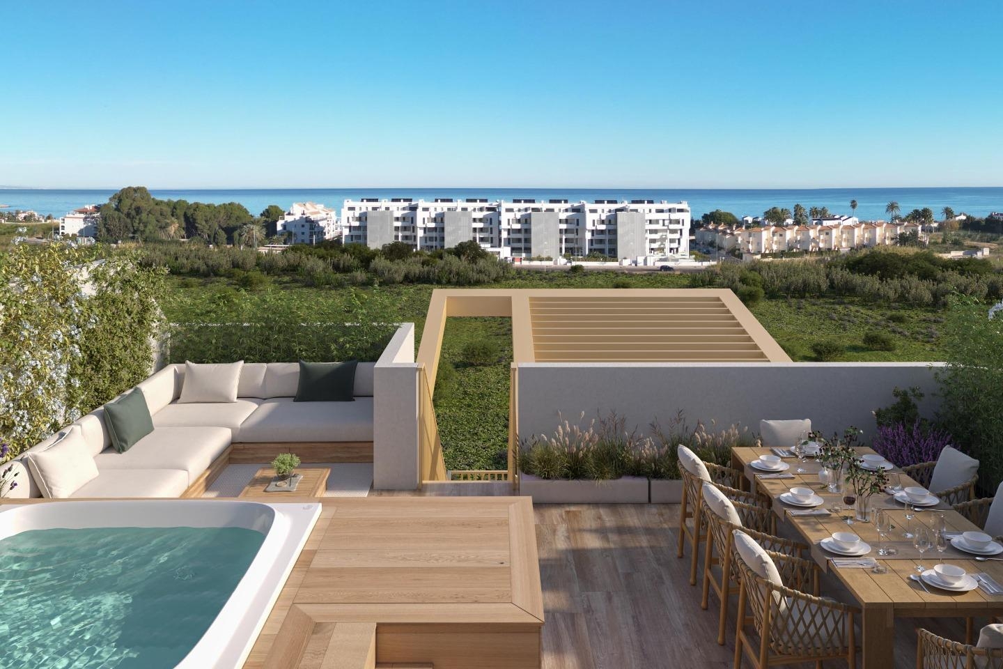 2 Bedroom 2 Bathroom penthouse in El Verger