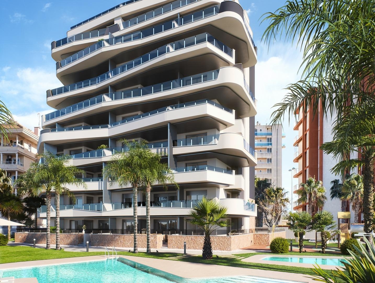 2 Bedroom 2 Bathroom Ground floor apartment in Guardamar del Segura