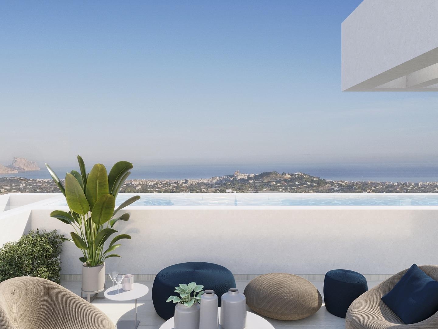 3 Bedroom 2 Bathroom penthouse in la Nucia