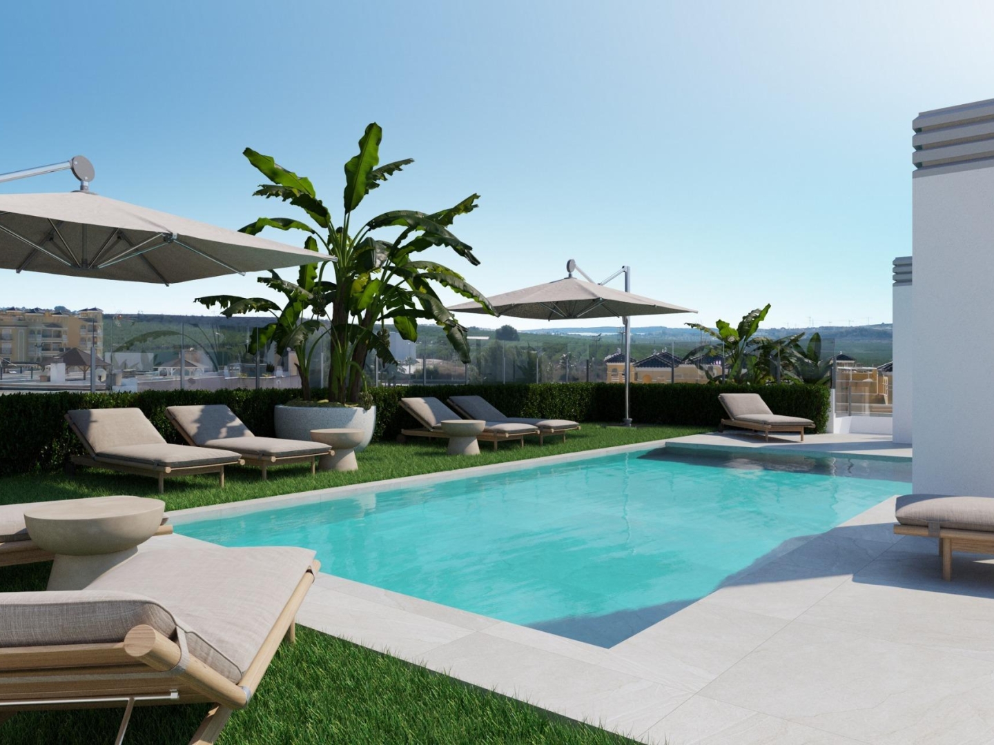 2 Bedroom 2 Bathroom apartment in Algorfa