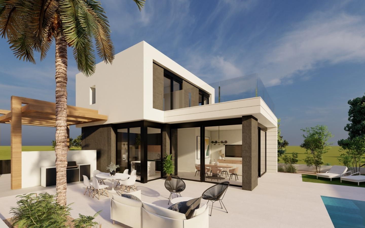 3 Bedroom 2 Bathroom villa in Pilar de La Horadada