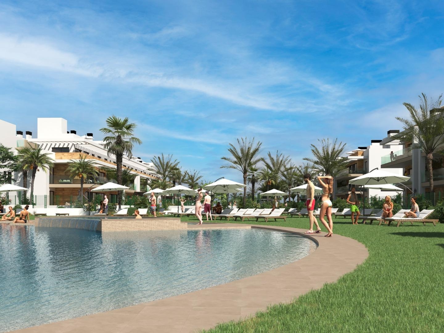 3 Bedroom 2 Bathroom Ground floor apartment in Los Alcazares