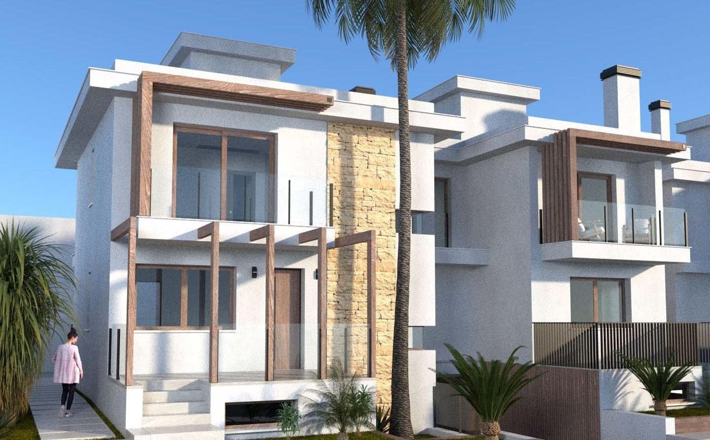 4 Bedroom 3 Bathroom Semidetached in Los Alcazares