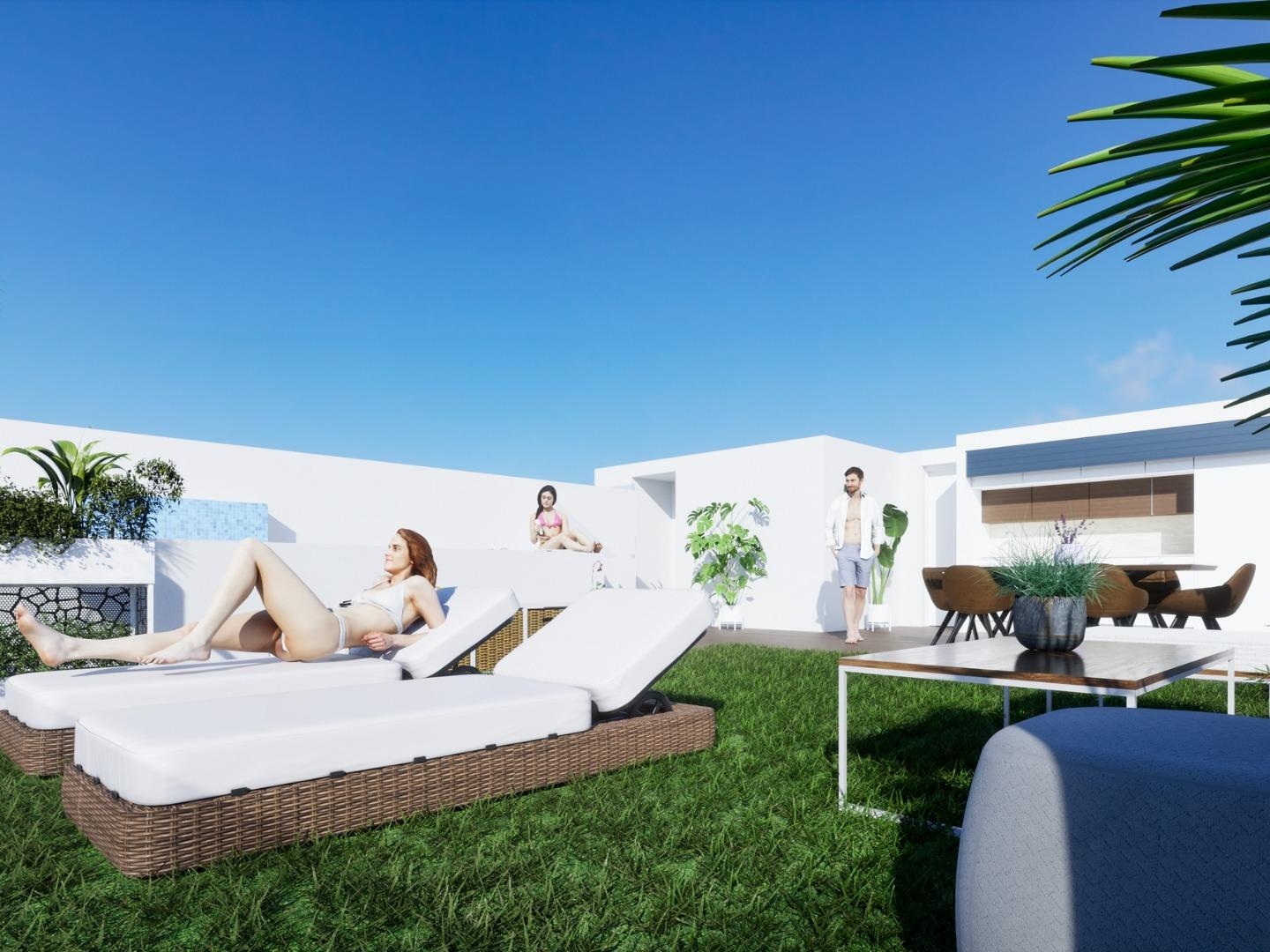 2 Bedroom 2 Bathroom penthouse in Benijofar