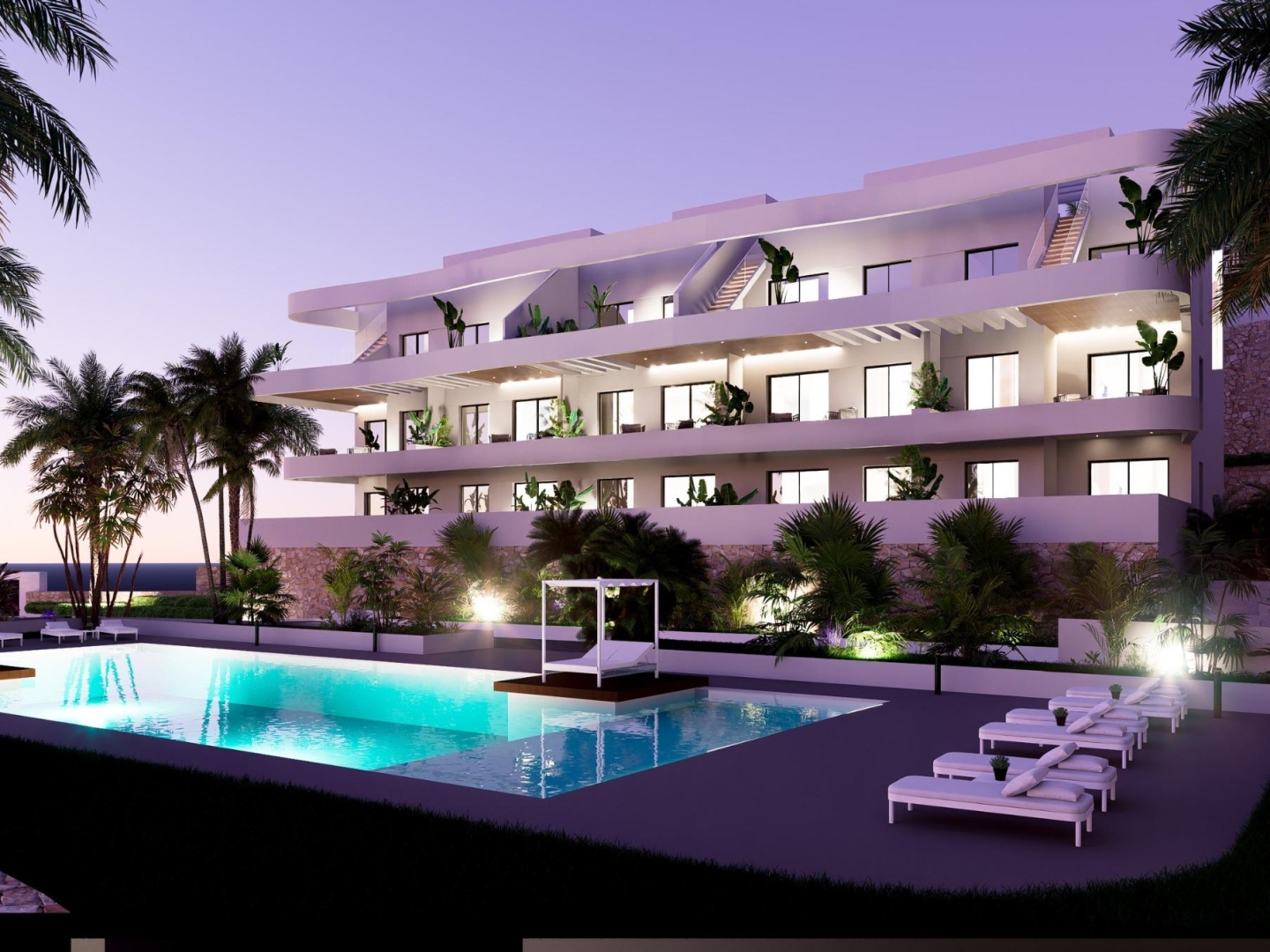 2 Bedroom 2 Bathroom penthouse in Finestrat