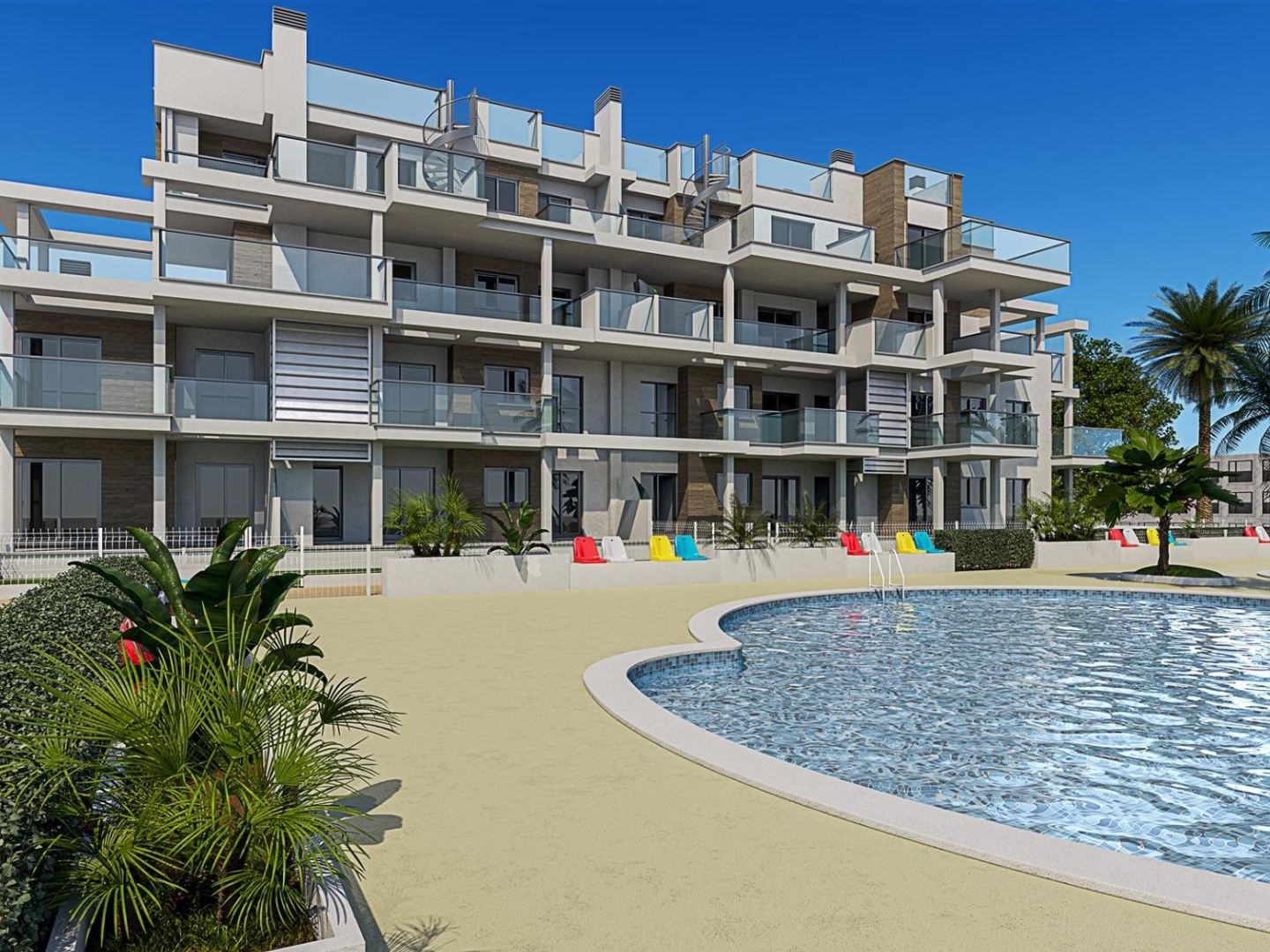 3 Bedroom 2 Bathroom penthouse in Denia