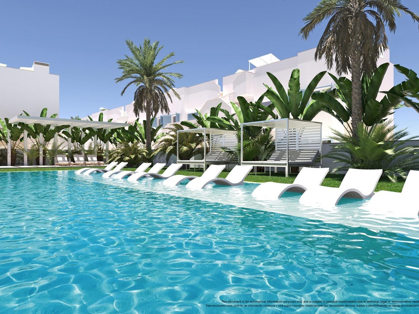 3 Bedroom 2 Bathroom Top Floor Bungalow in Pilar de La Horadada
