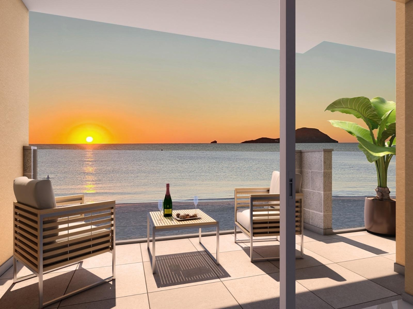 1 Bedroom 1 Bathroom apartment in La Manga del Mar Menor