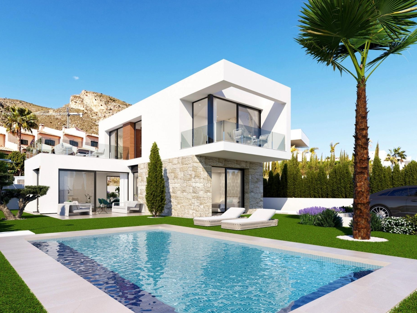 3 Bedroom 3 Bathroom villa in Finestrat