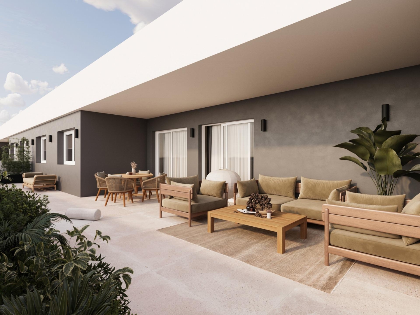 3 Bedroom 2 Bathroom Ground floor apartment in Aguilas