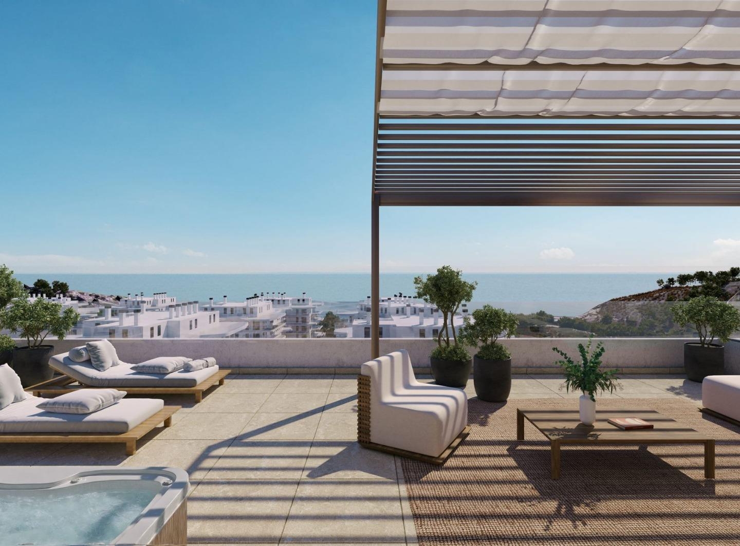 3 Bedroom 2 Bathroom penthouse in Villajoyosa