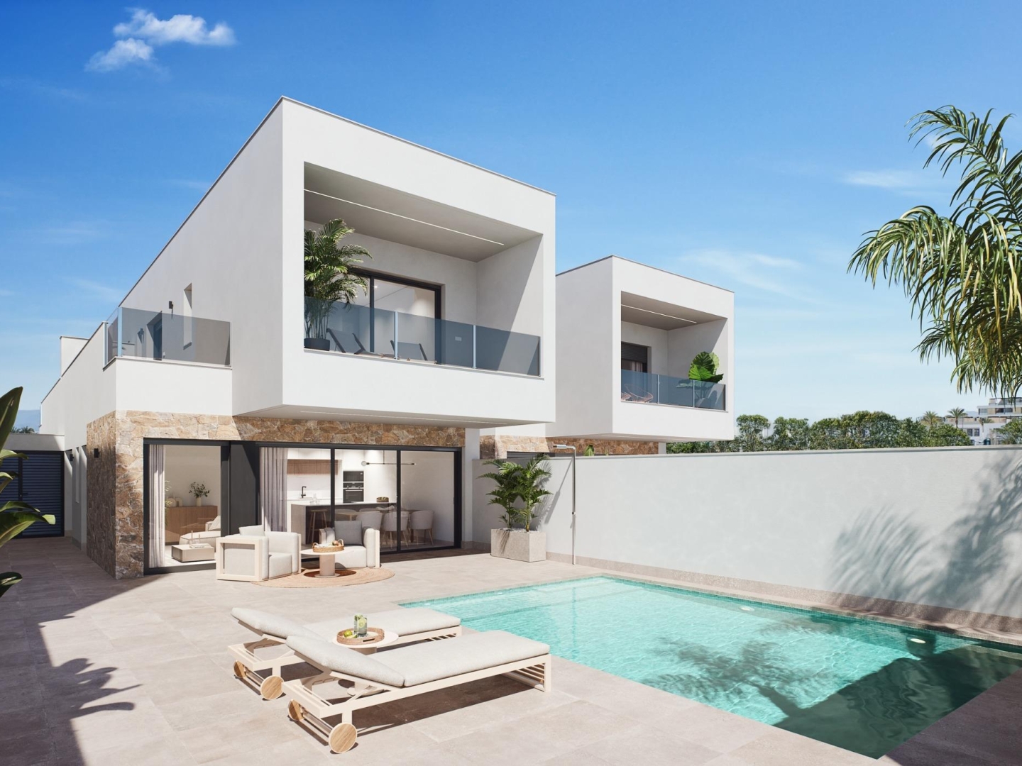 3 Bedroom 3 Bathroom Semidetached in San Pedro del Pinatar
