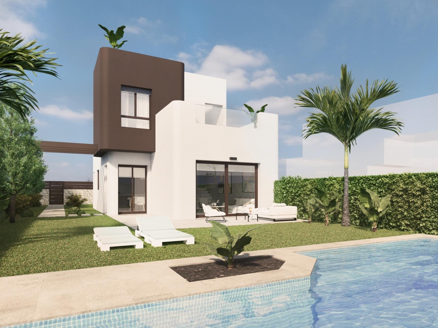 3 Bedroom 3 Bathroom villa in Pilar de La Horadada