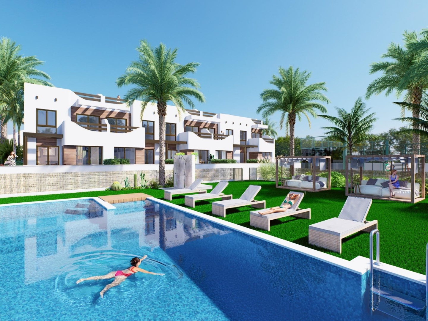 2 Bedroom 2 Bathroom Ground Floor Bungalow in Pilar de La Horadada