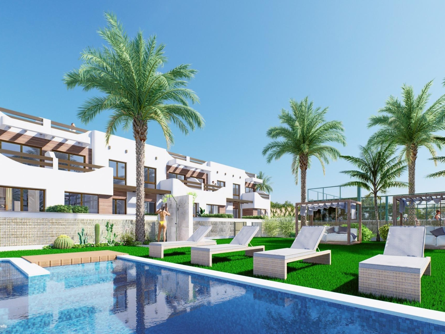 2 Bedroom 2 Bathroom Top Floor Bungalow in Pilar de La Horadada