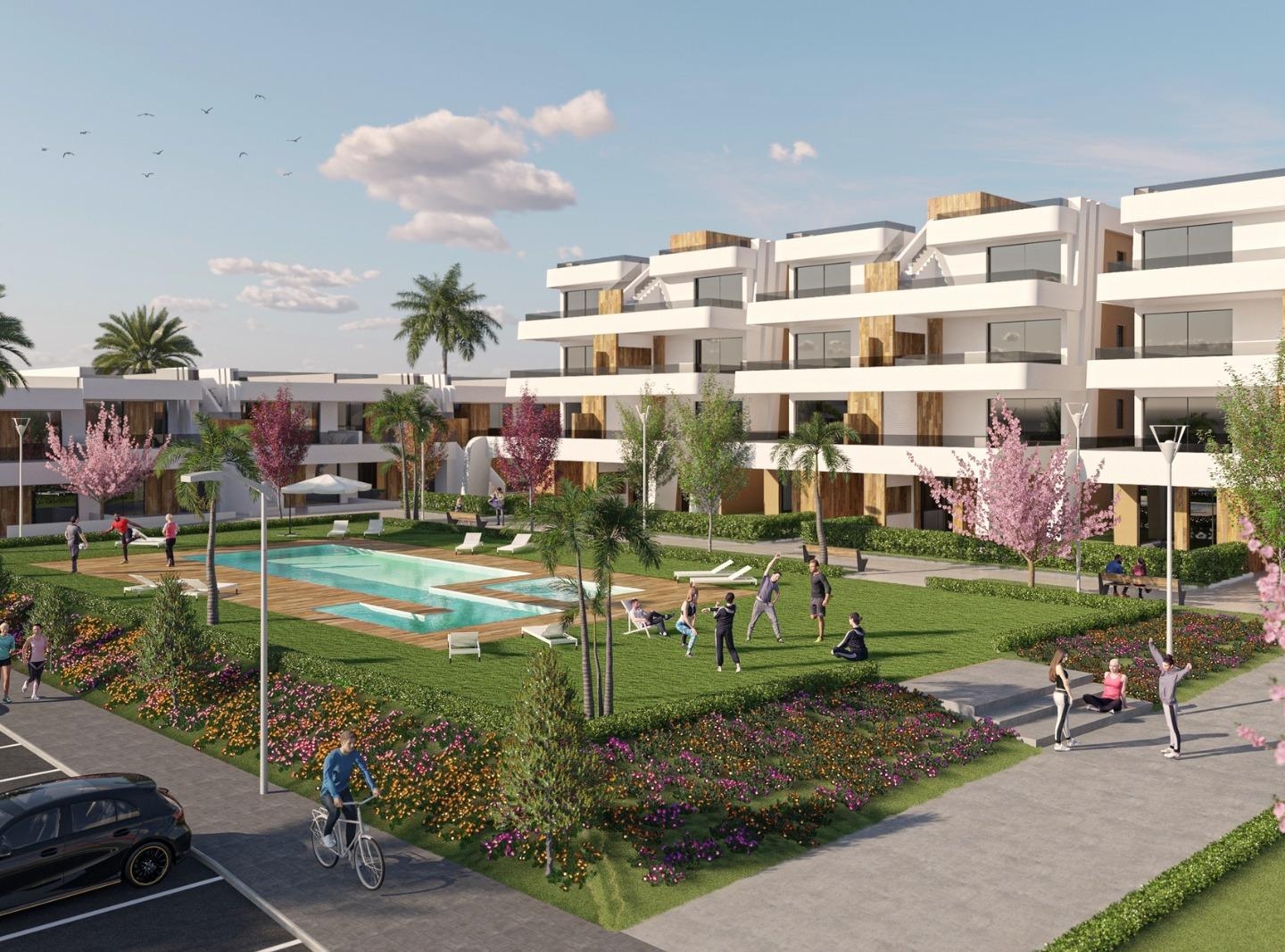 3 Bedroom 2 Bathroom Ground floor apartment in Alhama De Murcia
