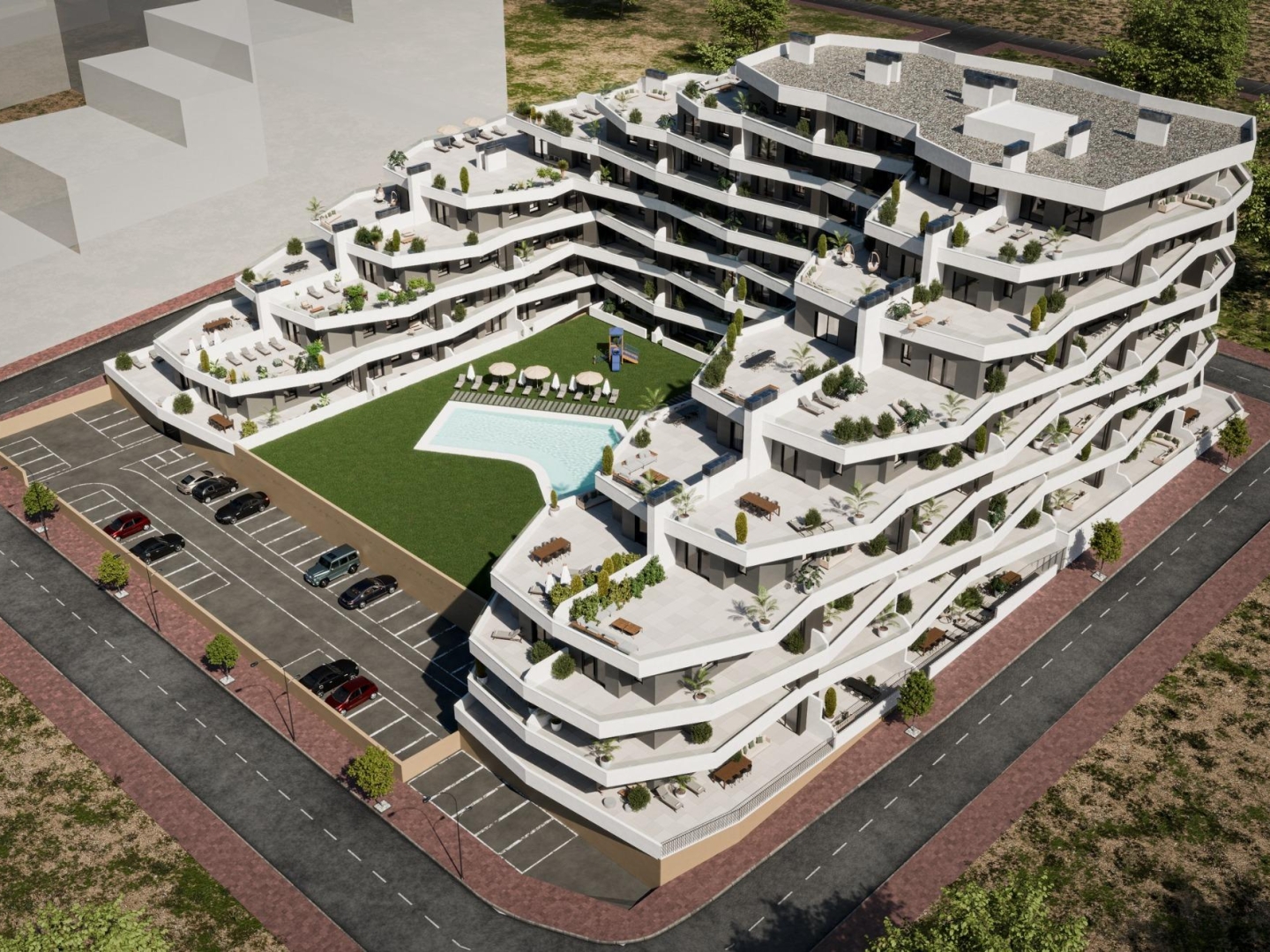 2 Bedroom 2 Bathroom Semi penthouse in San Miguel de Salinas