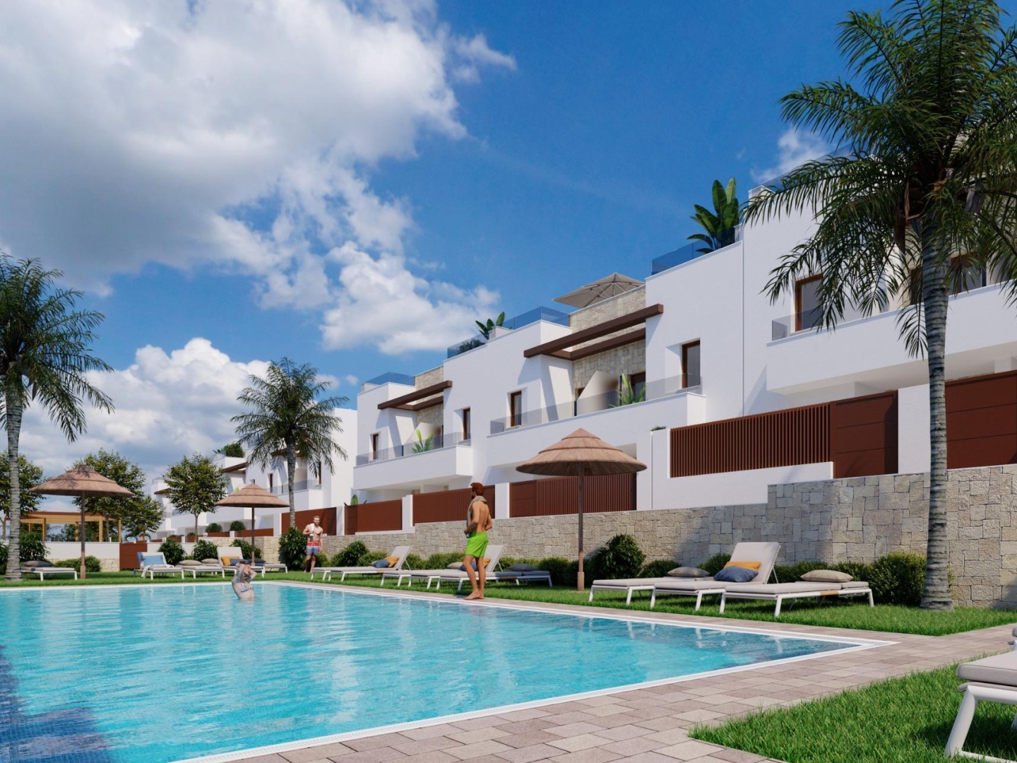 3 Bedroom 3 Bathroom town house in Orihuela