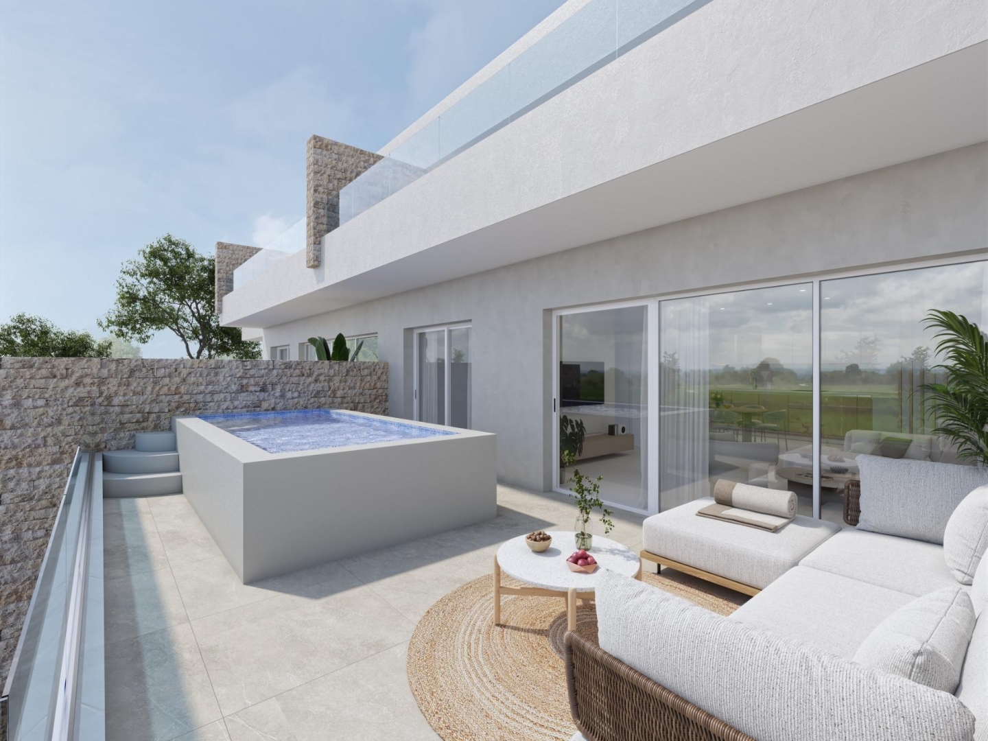 2 Bedroom 2 Bathroom Top Floor Bungalow in Pilar de La Horadada