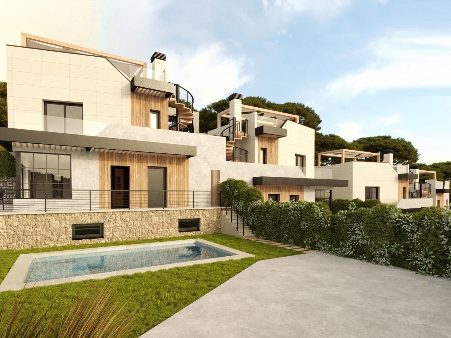 3 Bedroom 2 Bathroom Semidetached in Polop