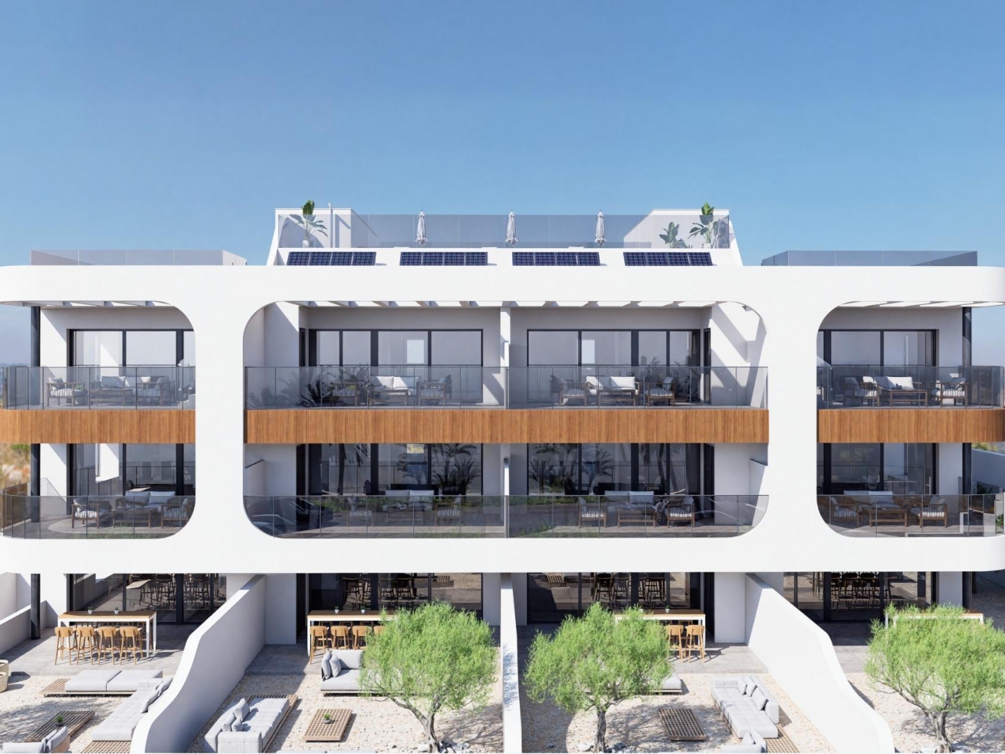 3 Bedroom 2 Bathroom Ground floor apartment in Benijofar