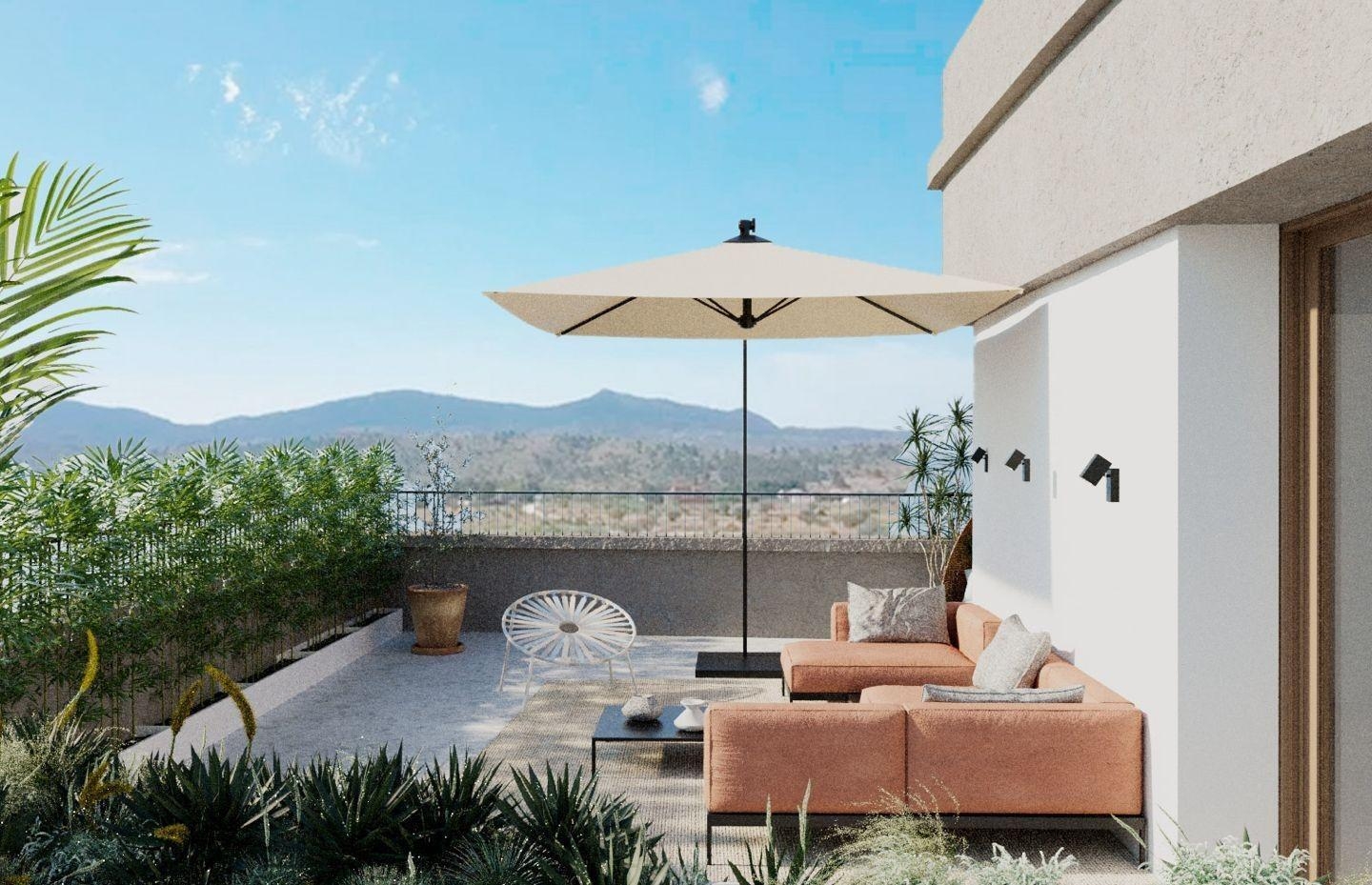 3 Bedroom 2 Bathroom penthouse in Hondón de las Nieves