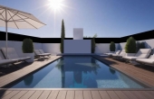 6-1399-87-10-115/3966, 3 Bedroom 2 Bathroom Top Floor Bungalow in San Pedro del Pinatar