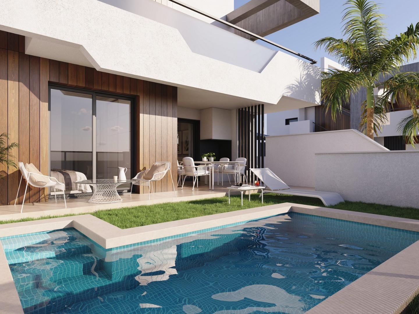 3 Bedroom 2 Bathroom Ground Floor Bungalow in Puerto de Mazarron