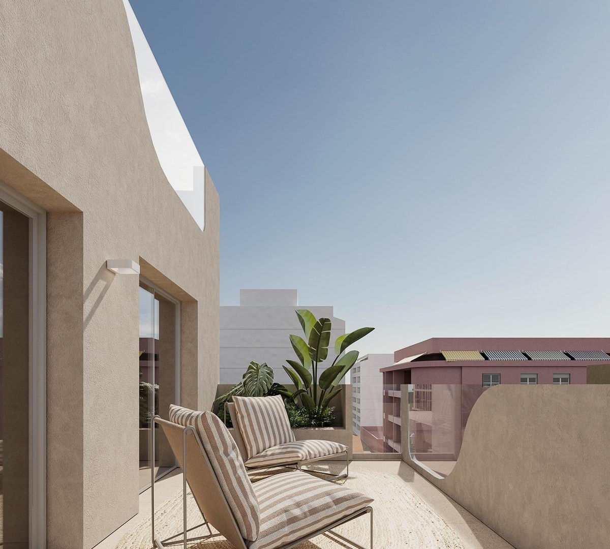 1 Bedroom 2 Bathroom penthouse in Torrevieja