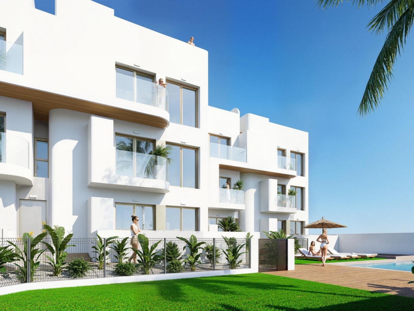 3 Bedroom 2 Bathroom Ground floor apartment in Los Alcazares