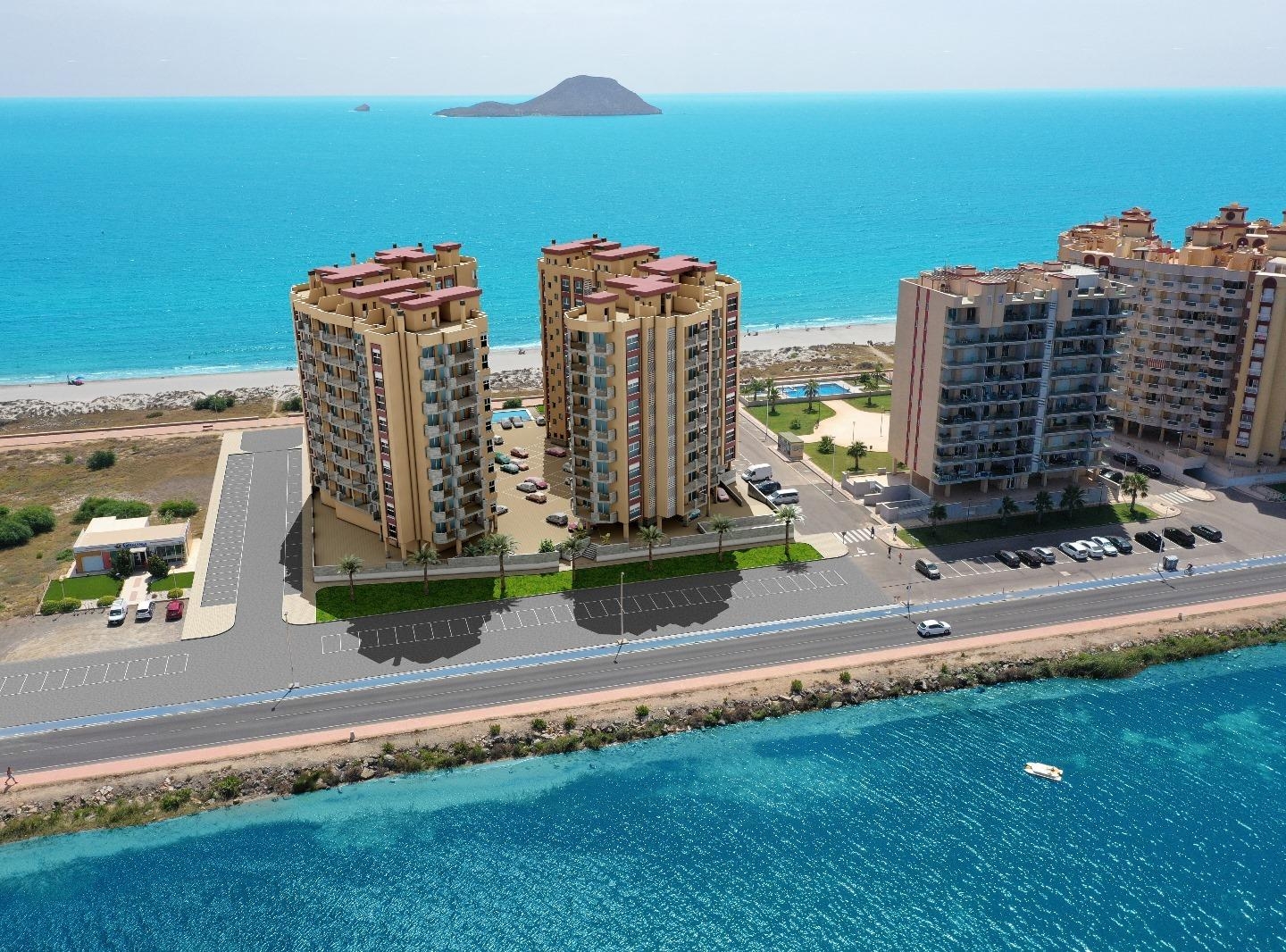 3 Bedroom 2 Bathroom penthouse in La Manga del Mar Menor