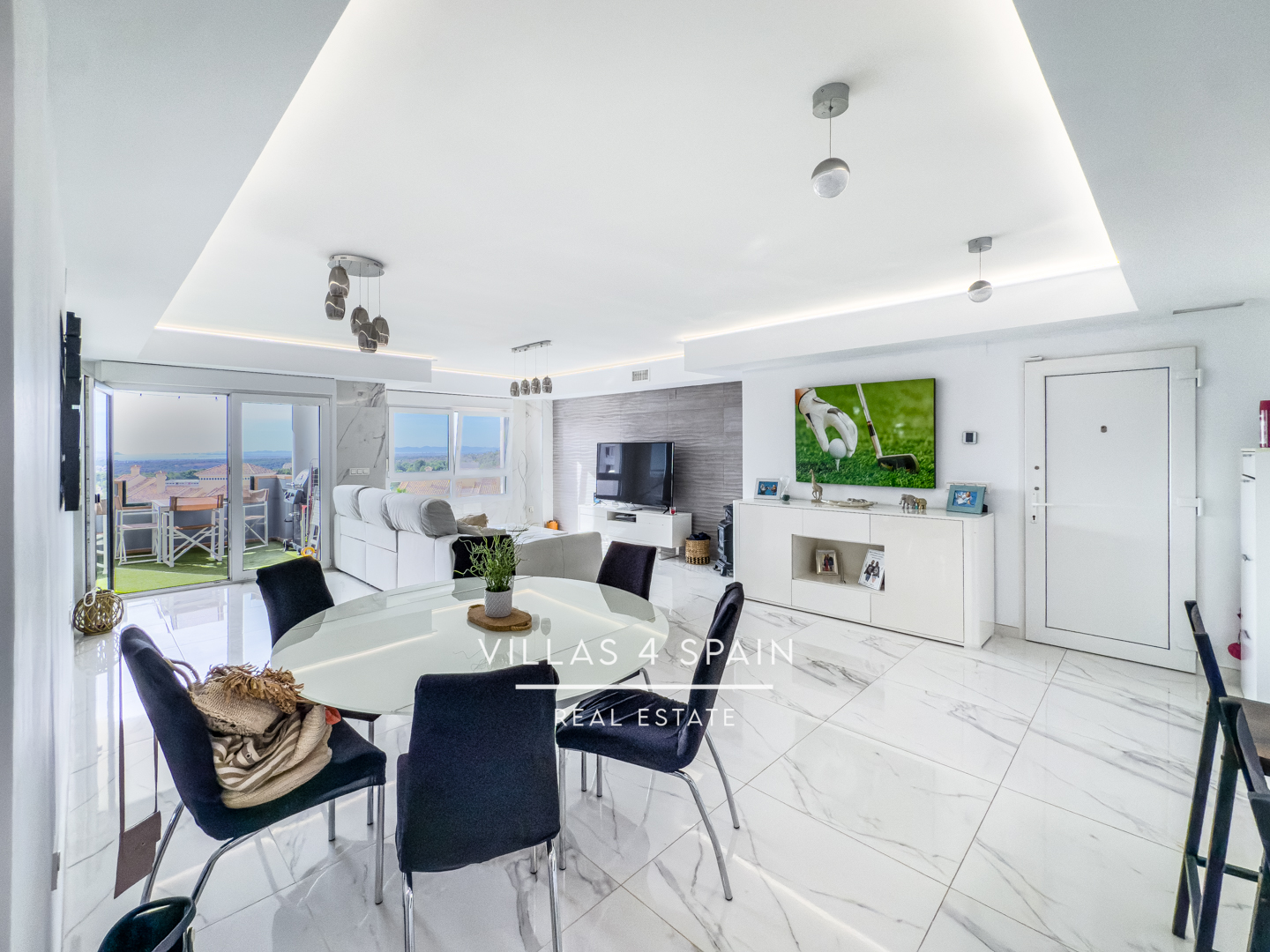 Resale - 2 Bed 2 Bath Sea View Apartment in Campoamor Villamartin with community pool - av. de ibiza  - Alicante Resale - 2 Bed 2 Bath Sea View Apartment in Campoamor Villamartin with community pool - av. de ibiza  - Alicante