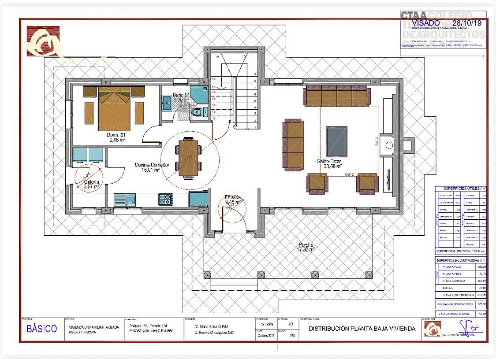 Resale - 4 Bedroom 3 Bathroom Villa in Pinoso -  - Alicante