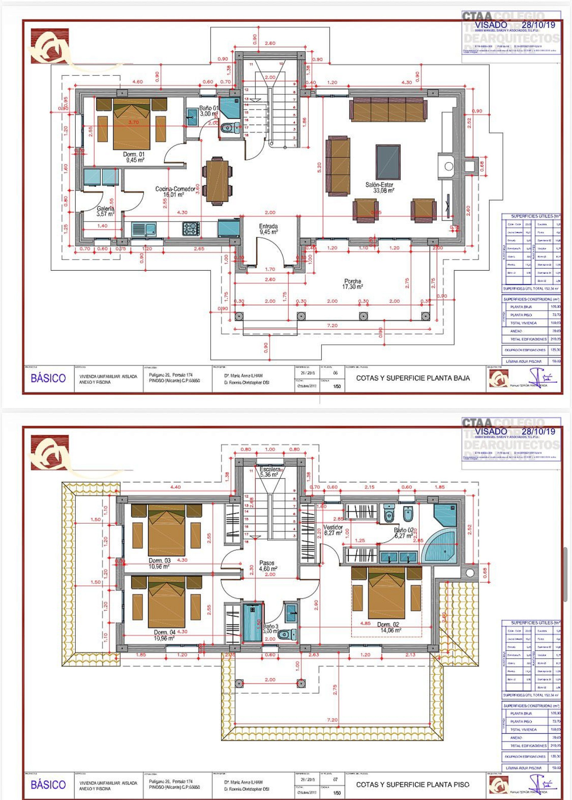 Resale - 4 Bedroom 3 Bathroom Villa in Pinoso -  - Alicante