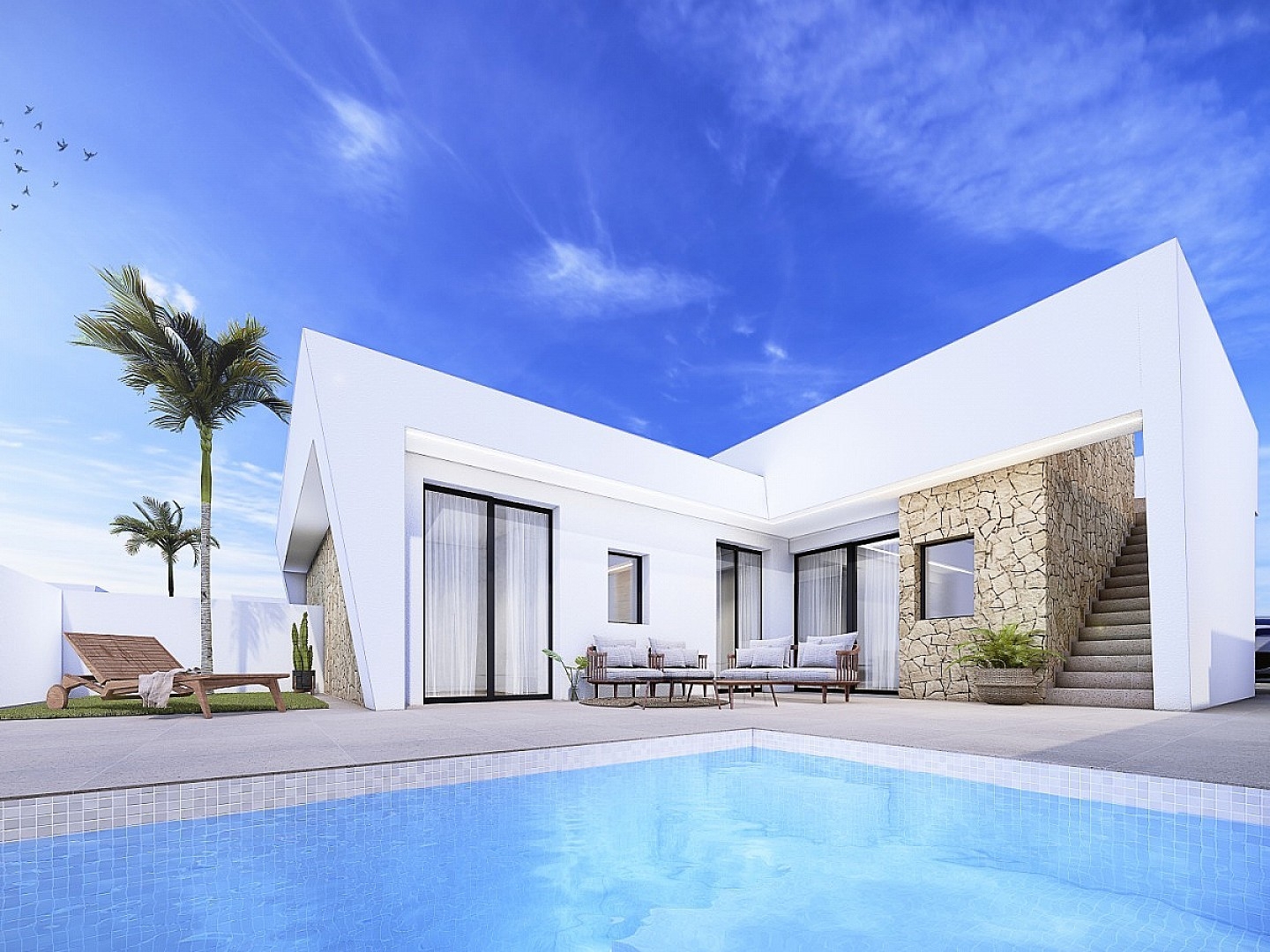 3 Bedroom 2 Bathroom Villa in Roldan