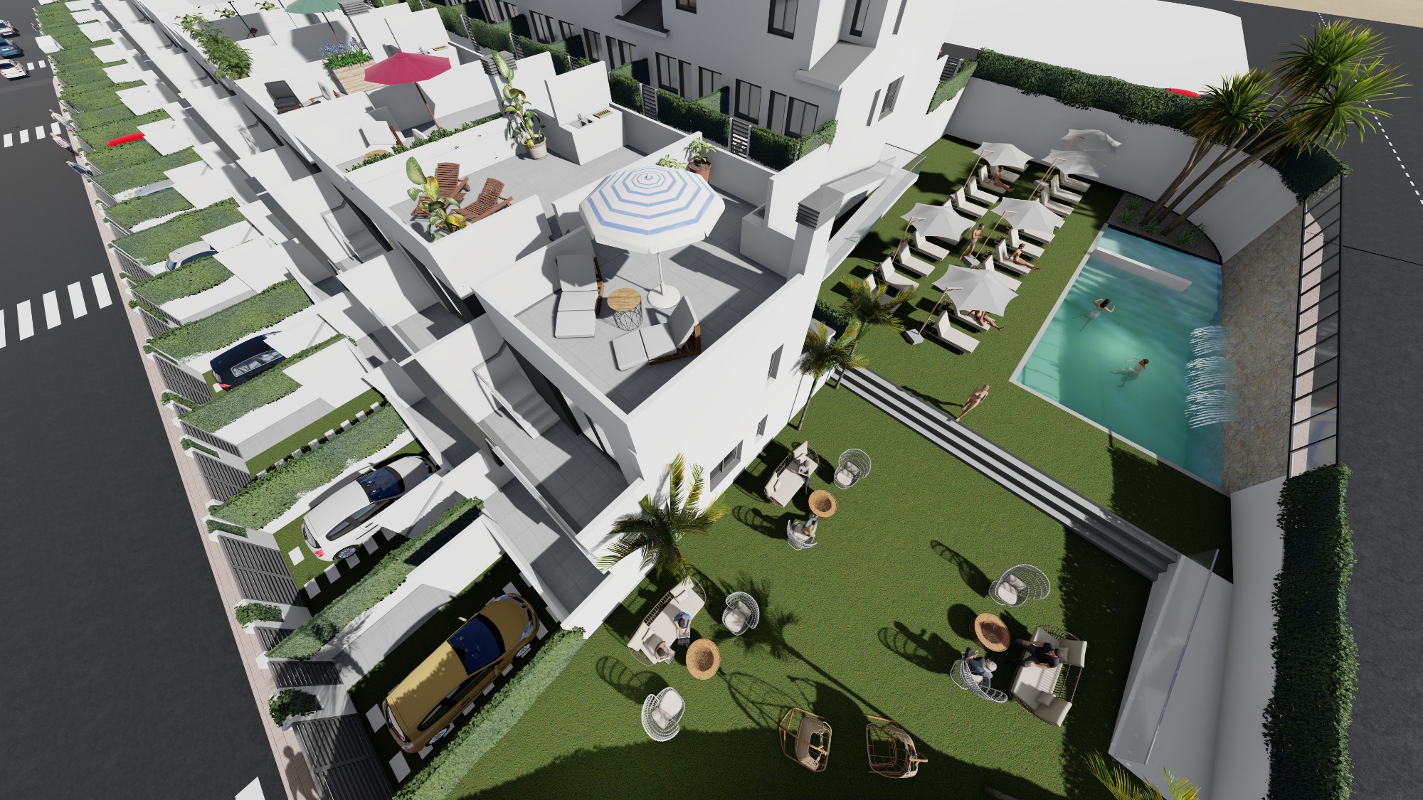 Resale - 3 Bedroom 2 Bathroom Townhouse in Cox -  - Alicante