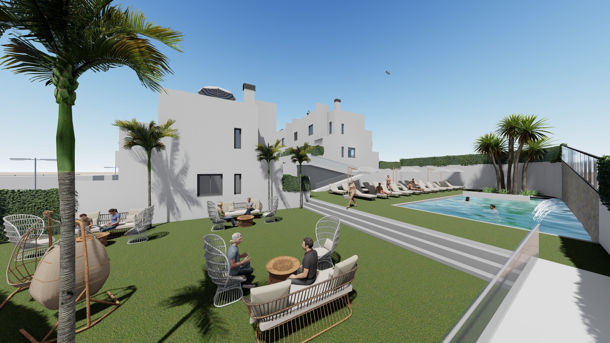 Resale - 3 Bedroom 2 Bathroom Townhouse in Cox -  - Alicante